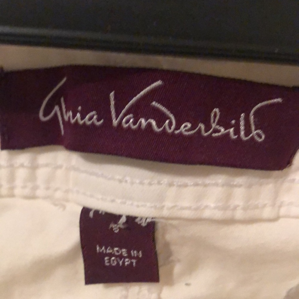 Gloria Vanderbilt white jeans size 8 - Picture 2 of 5